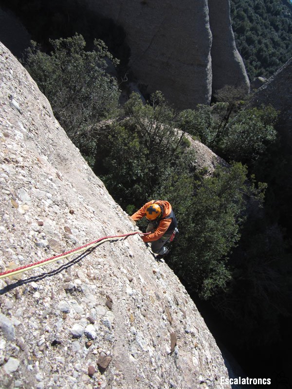 Primera tirada de l'Aresta Brucs de la Reina (Foto: Jose V.)